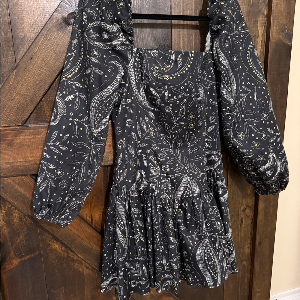 Maeve Midnight Paisley Dress